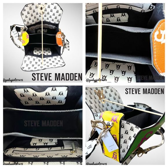 NWT 🦄 Steve Madden BKinder Green Multi Crossbody Bag Purse (BSpeedy Mini) - Picture 6 of 12